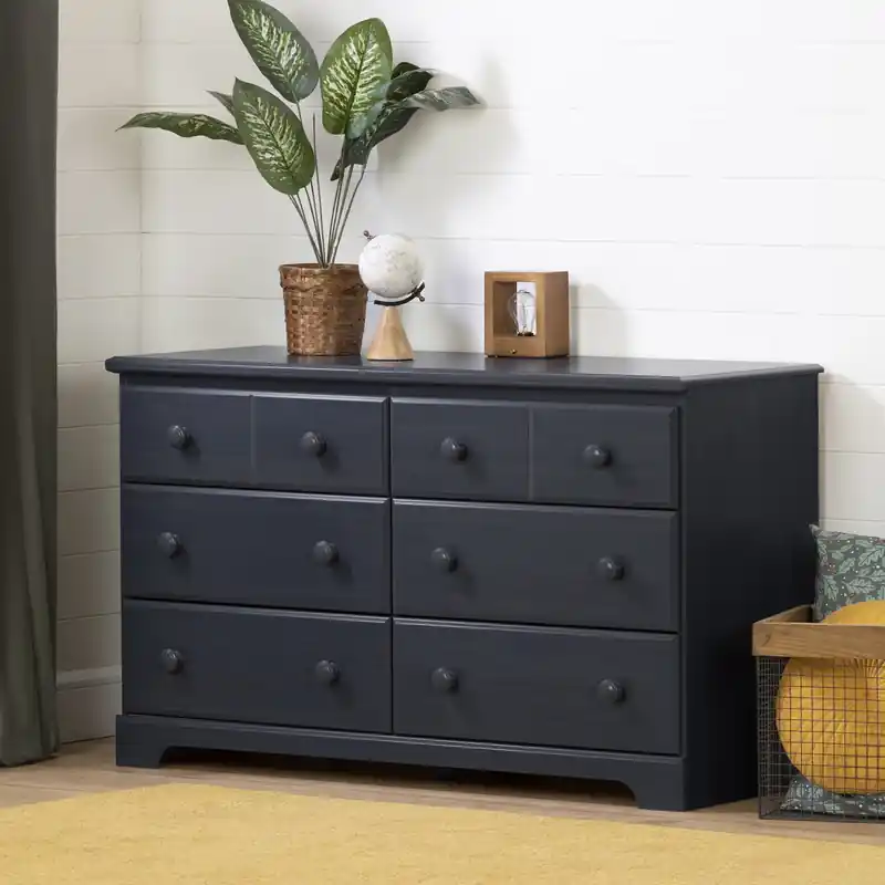 6-drawer Dresser - Blueberry