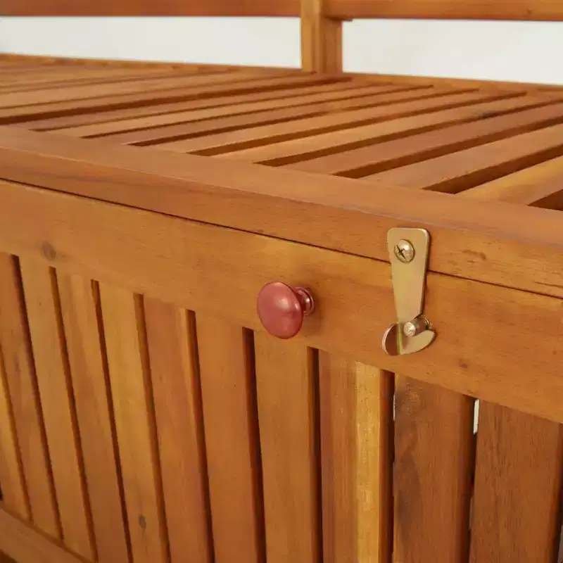 Bench Natural wood Solid acacia wood 58.3 in Bench Rectangular