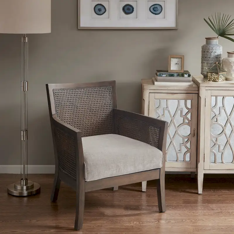 Madison Park Blaine Cane Armchair