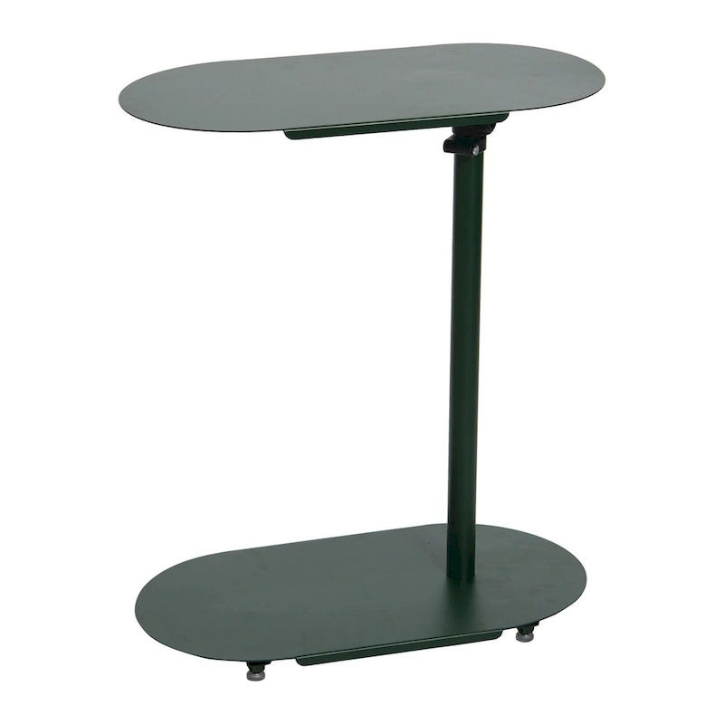 Modern Adjustable C-Shaped End Table - 20.0L x 11.0W x 32.0H