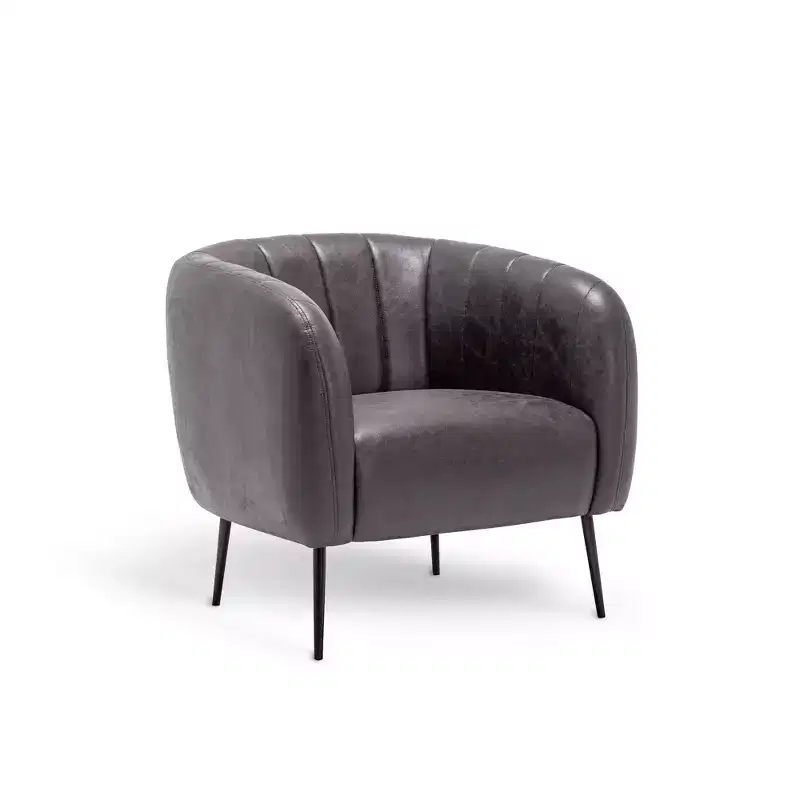 eLuxury Sawyer Channel Living Room Chair