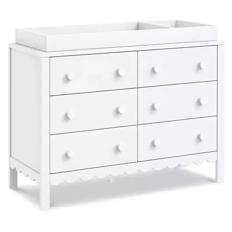 Scallop 6-Drawer Dresser