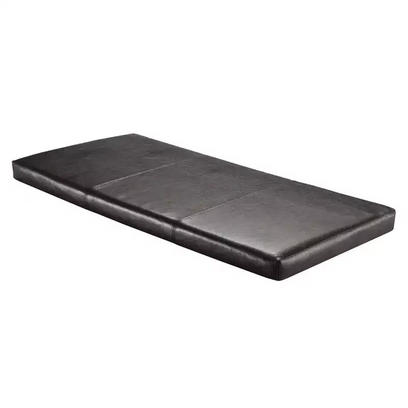 Benches Winsome Espresso Brown: Cushioned Faux Leather, No Assembly, PU Soft Seat