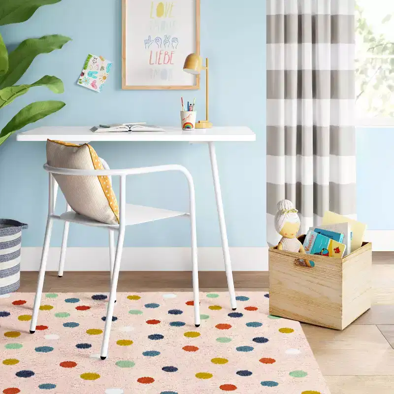 Metal Kids' Desk -