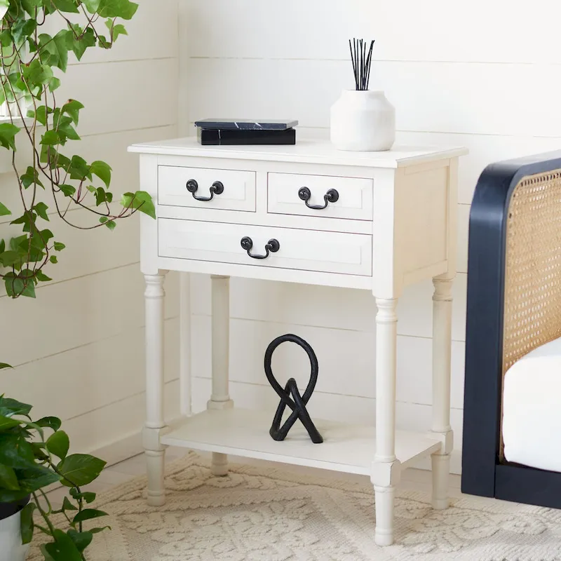 3-Drawer Console Table - 23.5 W x 13 L x 29.5 H - 24Wx13Dx30H