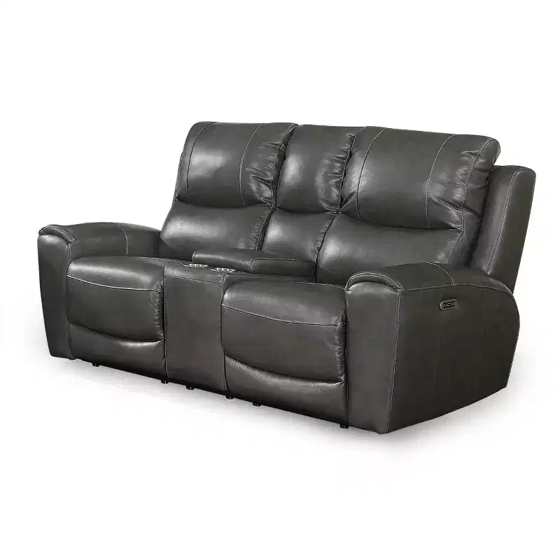 Laurel Power Reclining Console Loveseat - Steve Silver Co.