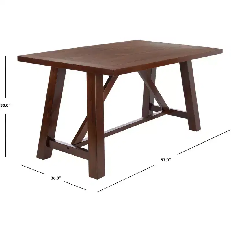 Rectangle Dining Table - DTB9217A - Brown