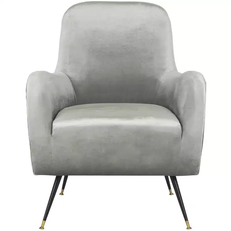 Noelle Accent Chair - FOX6269A - Light Grey - Safavieh