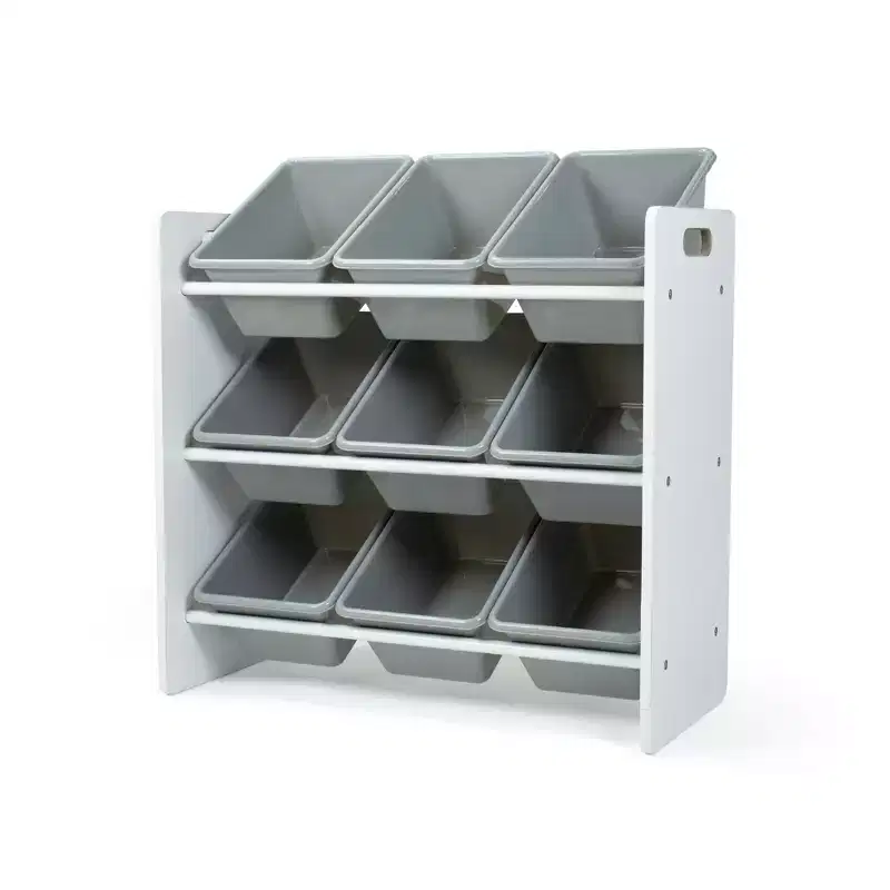 Kids' Toy Storage Organizer with 9 Storage Bins