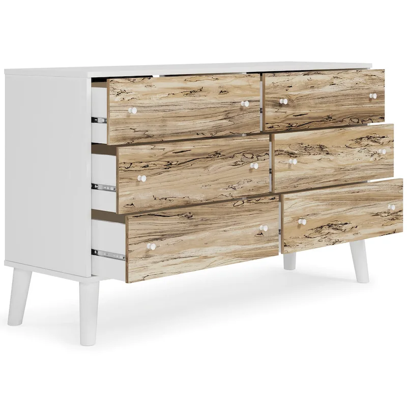 Signature Design by Ashley Piperton Woodgrain 6-drawer Dresser