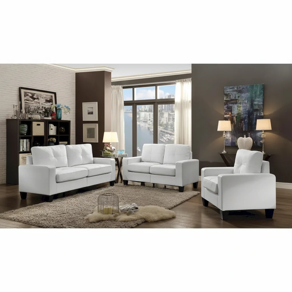 Removable Cushions Accent Chair – 35L x 32W x 36H