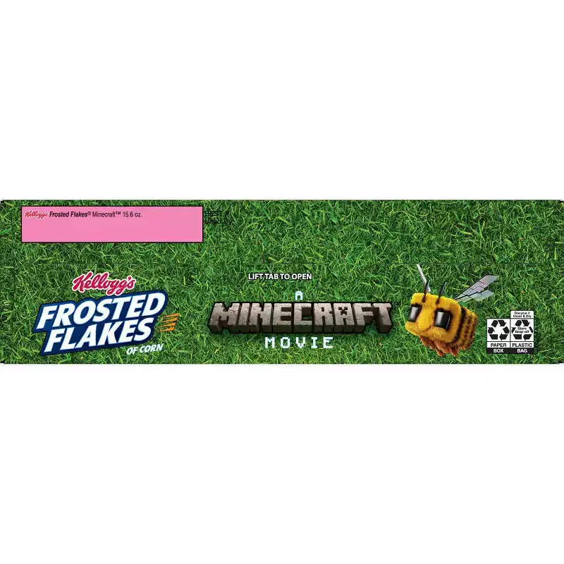 Kellogg's Frosted Flakes Minecraft Breakfast Cereal - 15.6oz