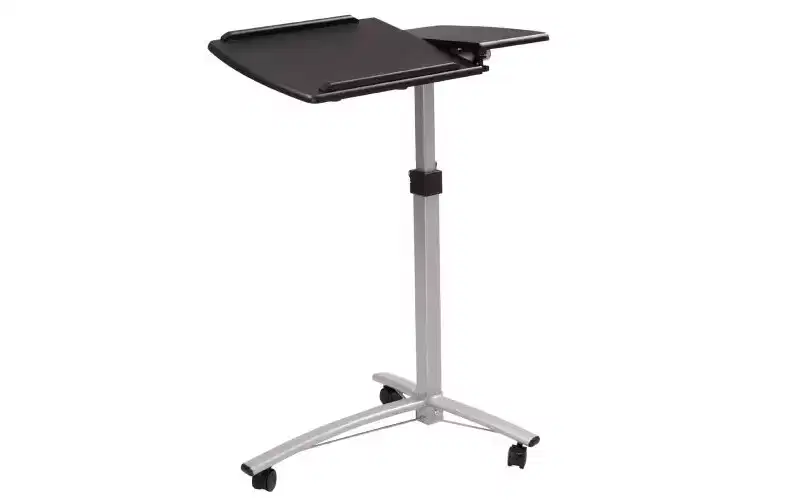Karl Home 29 inch H x 25 inch W Laptop Cart with Wheels