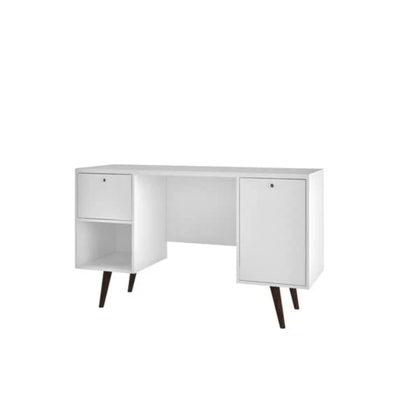 Edgar 1-Drawer Wood Mid Century Office Desk