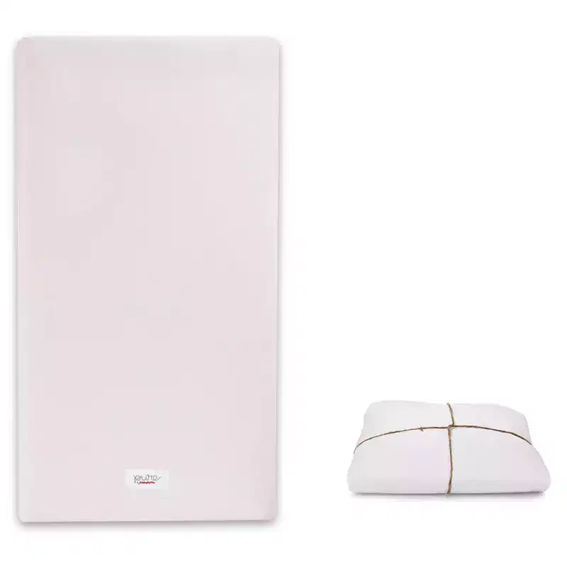 Non-Toxic Crib Mattress with Dry Waterproof Cover, Greenguard Gold Certified: Hypoallergenic, Firm, 5.5 Inch Thickness