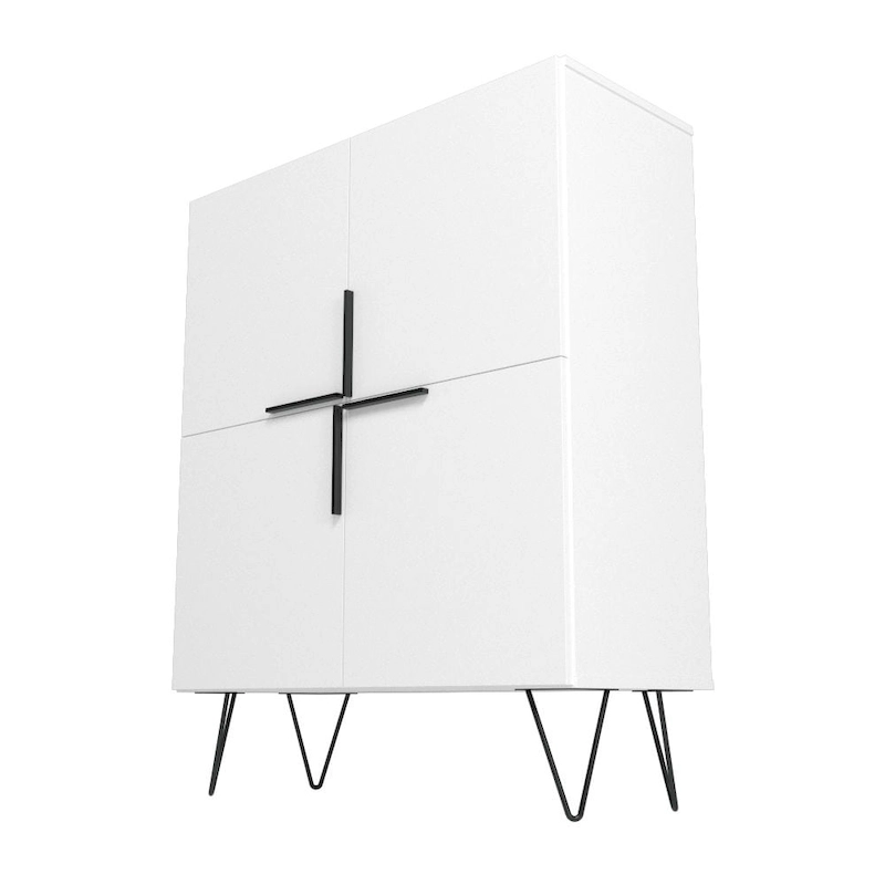Beekman 43.7 Low Cabinet with 4 Shelves