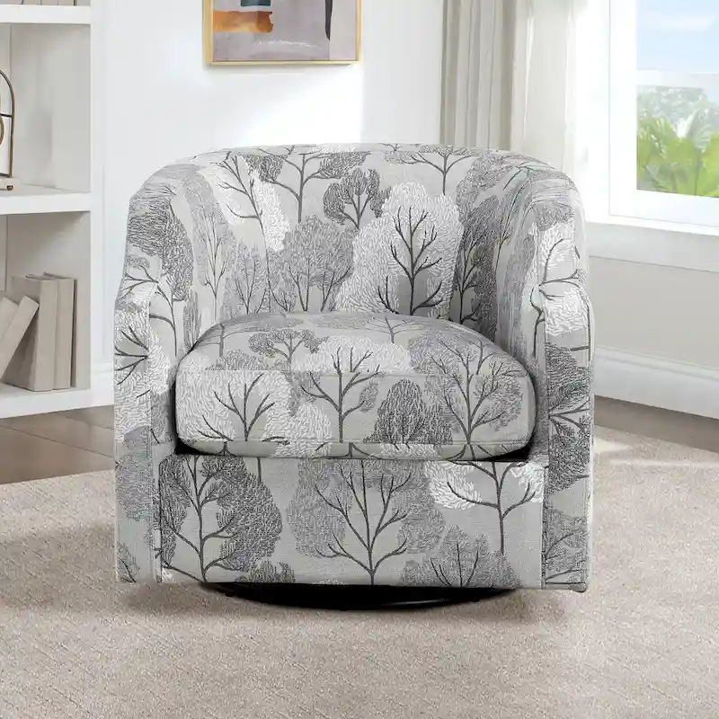 Bentley Swivel Glider Barrel Chair by Greyson Living