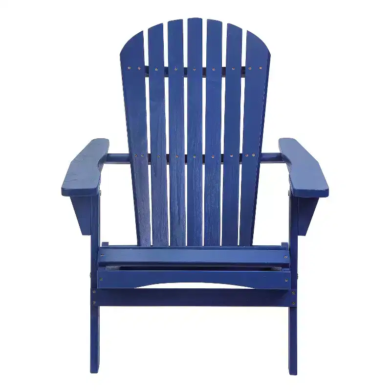 Grand Collection Folding Large Size Adirondack Chair Pine Wood