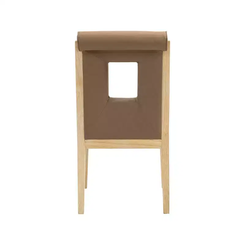 Meridian Furniture,Gwendolyn Vegan Leather Dining Side Chair, Set of 2