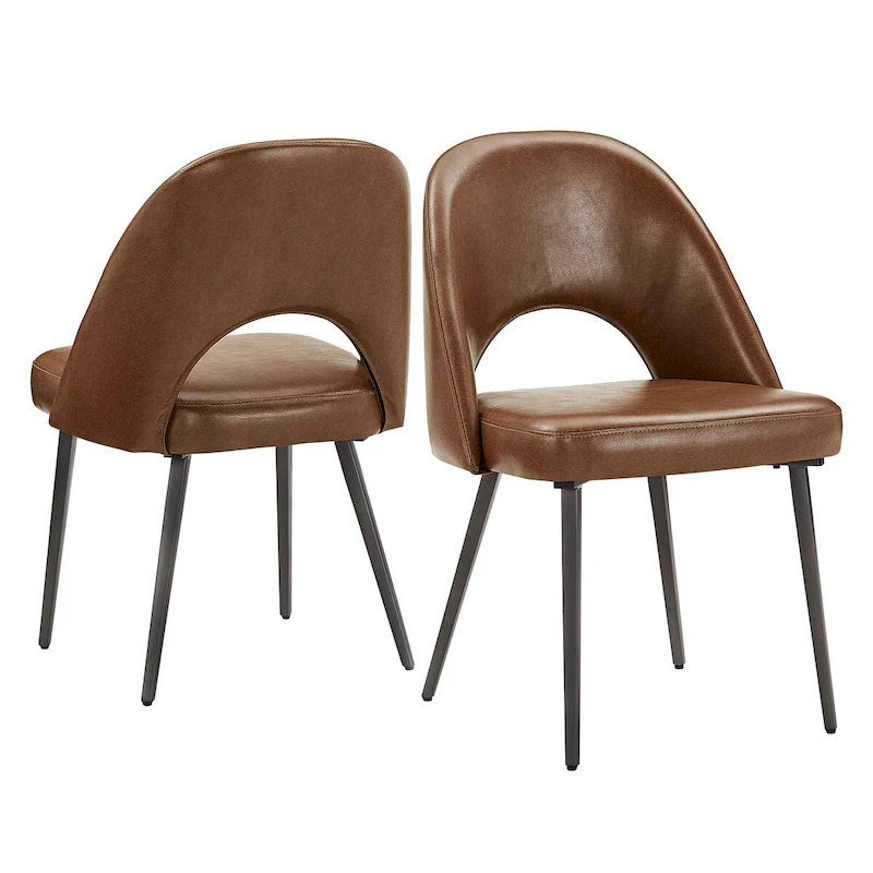 Presley Upholstered Dining Chairs (Set of 2) by iNSPIRE Q Modern