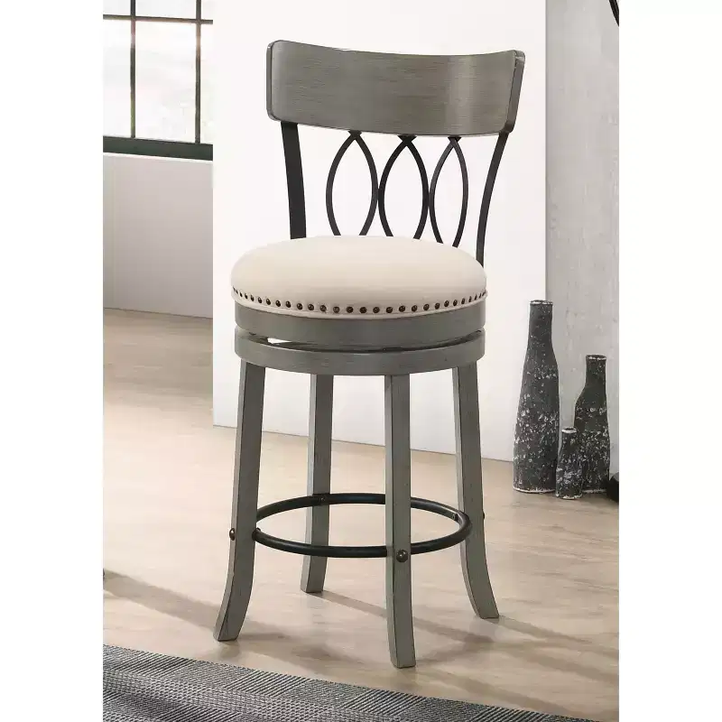 Set of 2 24 Darlowe Swivel Counter Height Barstools - HOMES: Inside + Out