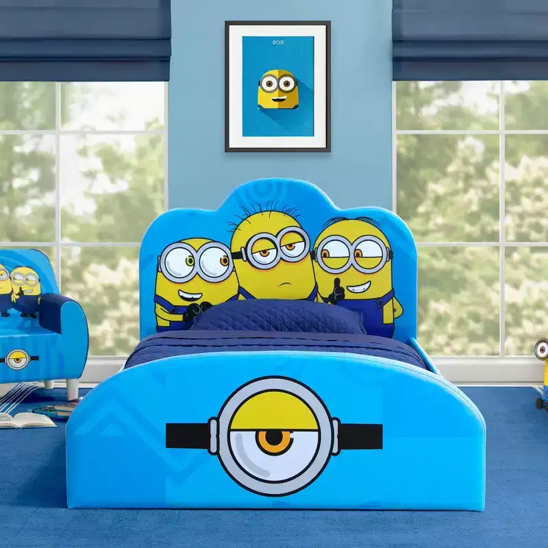 Delta Children Minions Upholstered Twin Bed