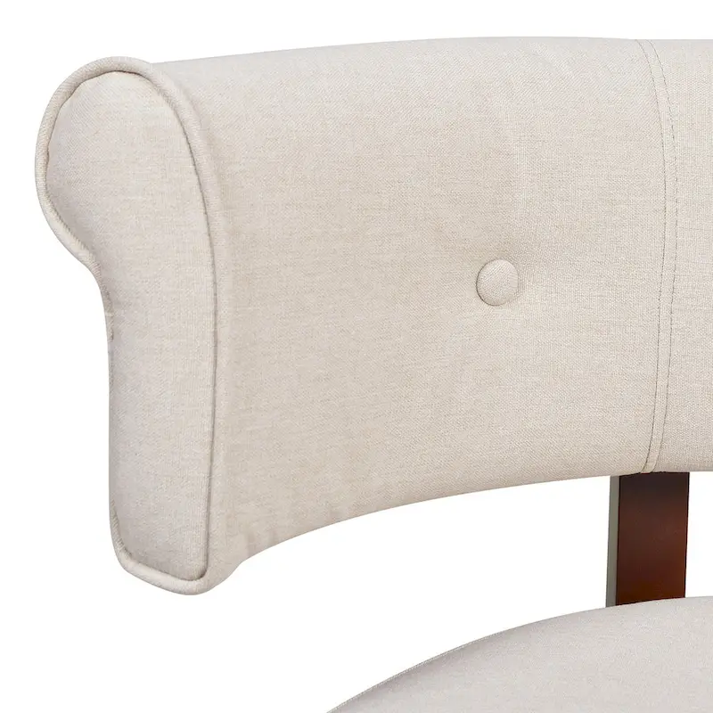 Jared 51 Modern Recessed Arm Tufted Bench Settee