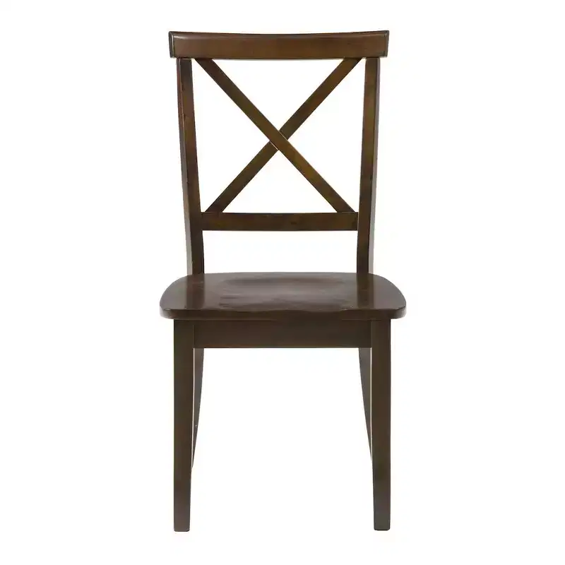 Jofran,Richmond Cherry X Back Dining Chair (Set of 2)