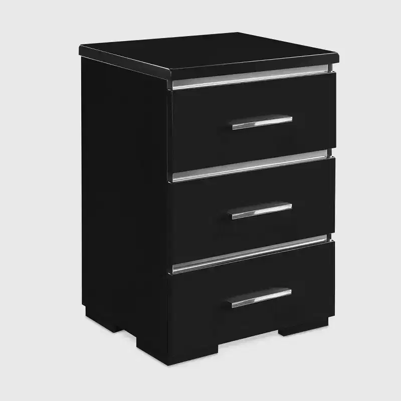 Belmont 3 Drawer Nightstand - Finch