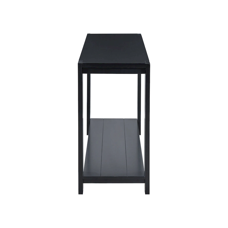 Narrow Long Entryway Console Table Side Table with Bottom Shelf