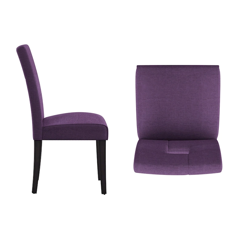 Brda Keyhole Back Dining Chairs (Set of 2) - Dining Chair