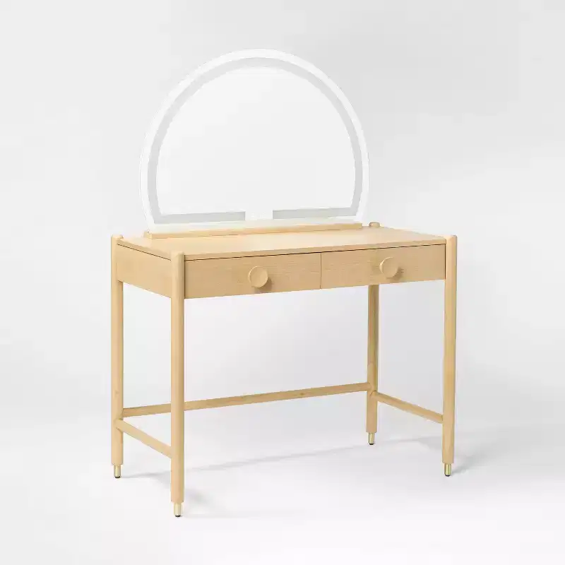 Vanity with Light Up Mirror, Storage Drawers and Power Strip - Threshold™ designed with Studio McGee