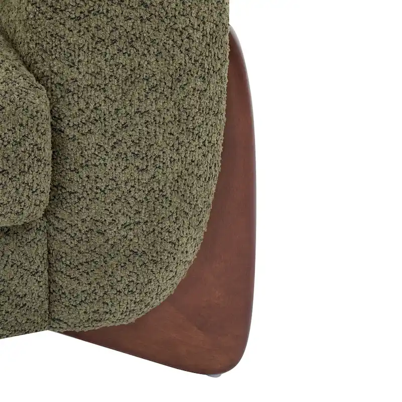 Alma Upholstered Boucle Loveseat by Christopher Knight Home