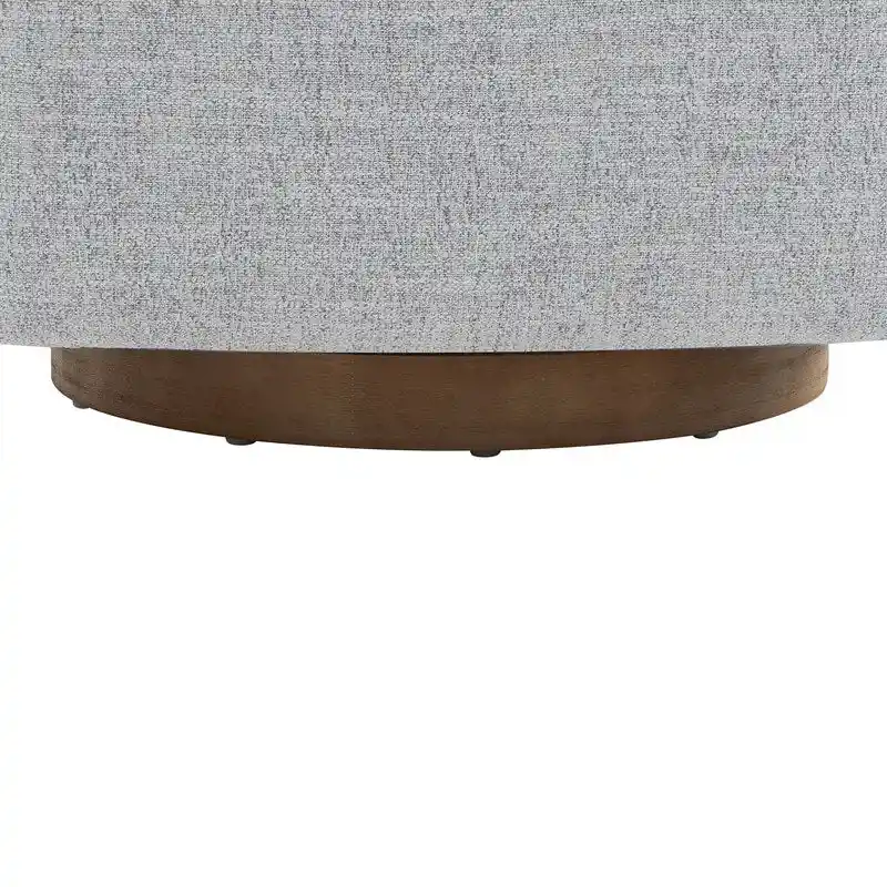 Skyler Modern Upholstered Living Room Swivel Bucket Accent Chair