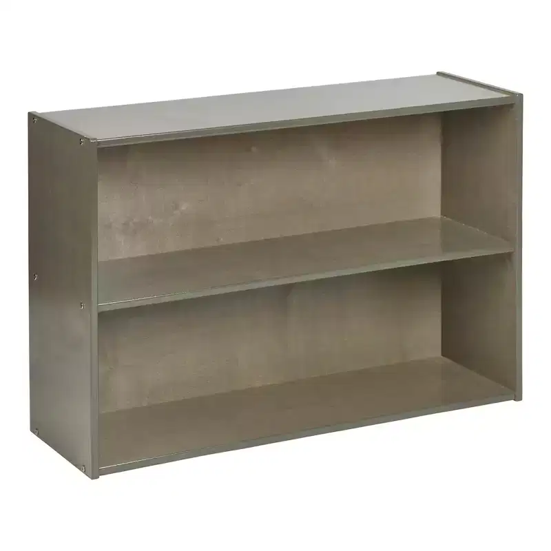 ECR4Kids Streamline 2-Shelf Single-Sided Storage Cabinet, 24in, Classroom Furniture