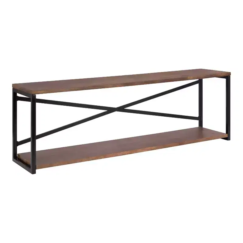 Tier Wall Shelf Brown/Black