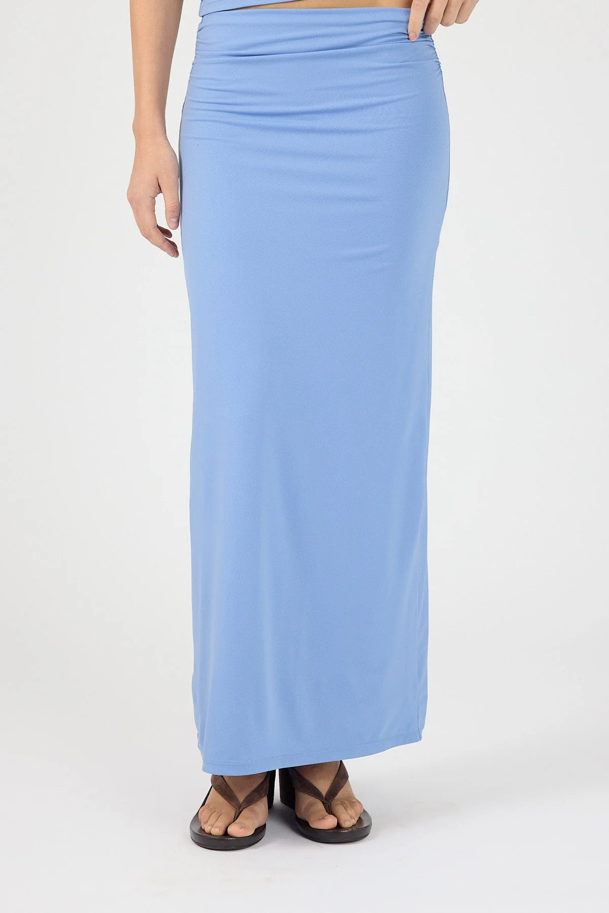 Maxi Skirt Periwinkle Blue