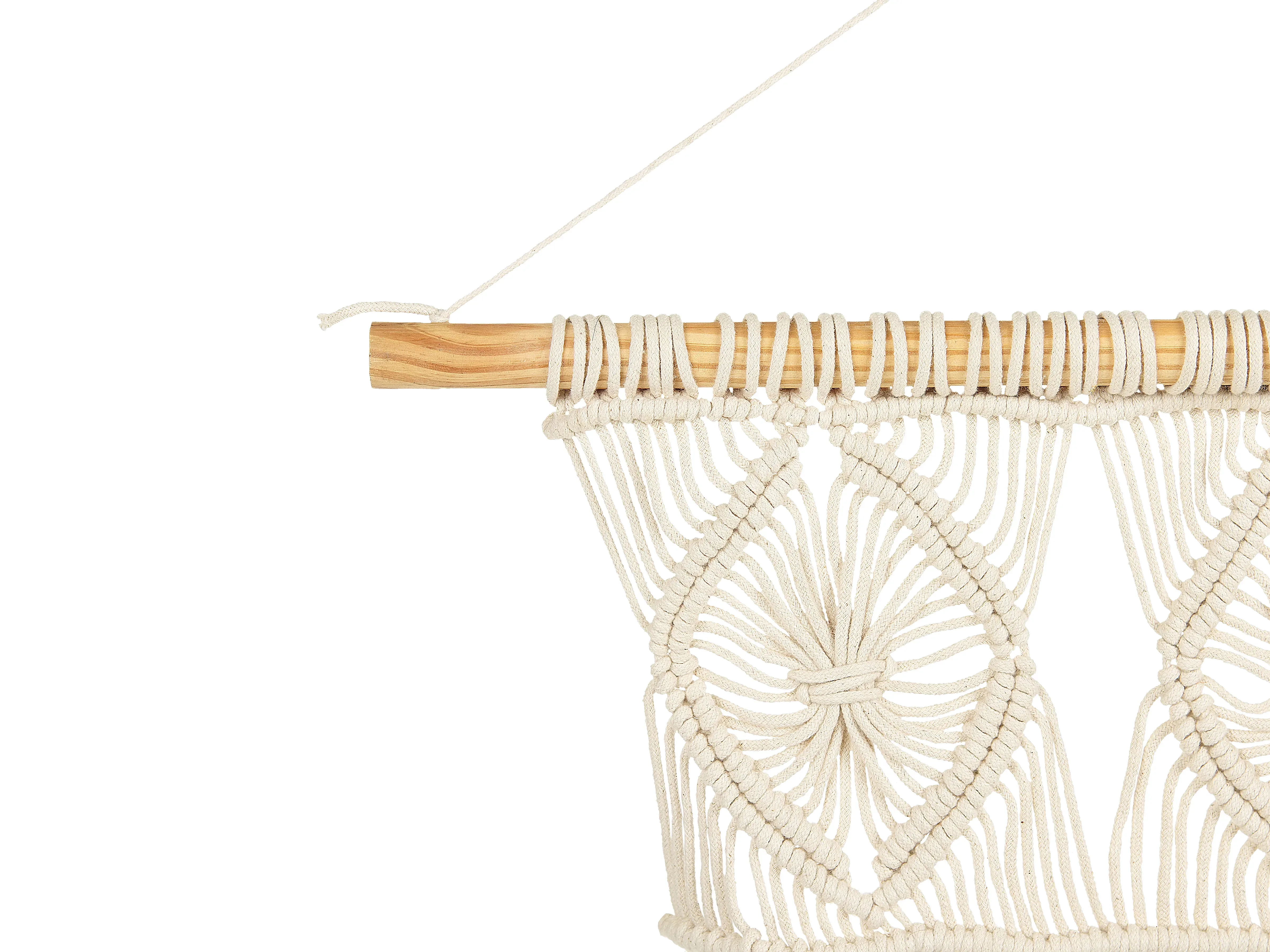 Decorazione da parete in Cotone 118 cm Beige