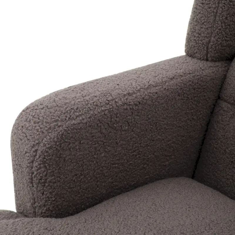 Nabo Modern Fabric Accent Chair with Cushion Back by Christopher Knight Home