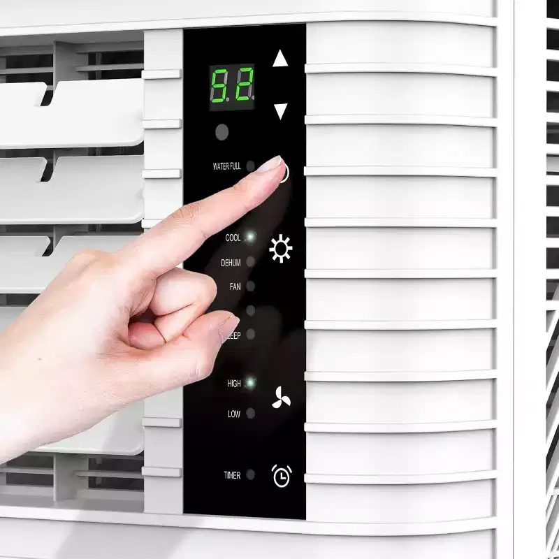 ZAFRO Portable Air Conditioners, 4 Modes Portable AC with Remote Control/LED Display/24Hrs Timer