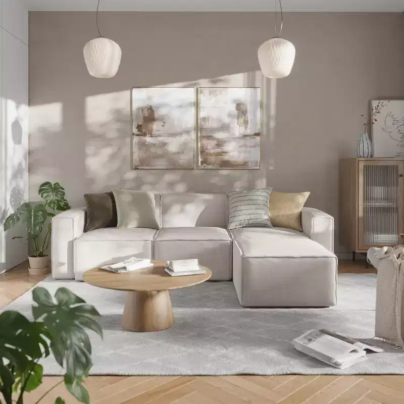 Flash Furniture Bridgetown Luxury Modular Sectional Sofa