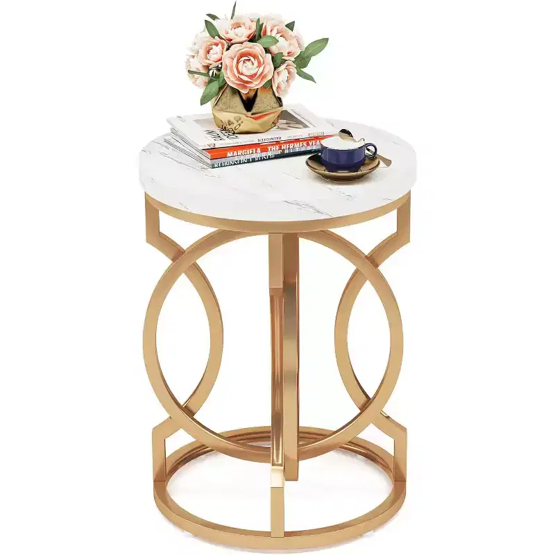 Tribesigns Round End Table