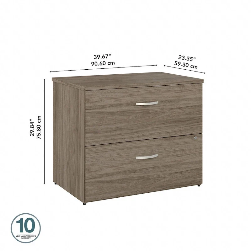 Hybrid 2 Drawer Lateral File Cabinet by