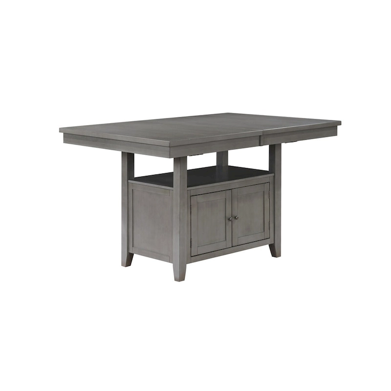 Tuscan Hills 7pc Piece Gray Pub Storage Dining Set