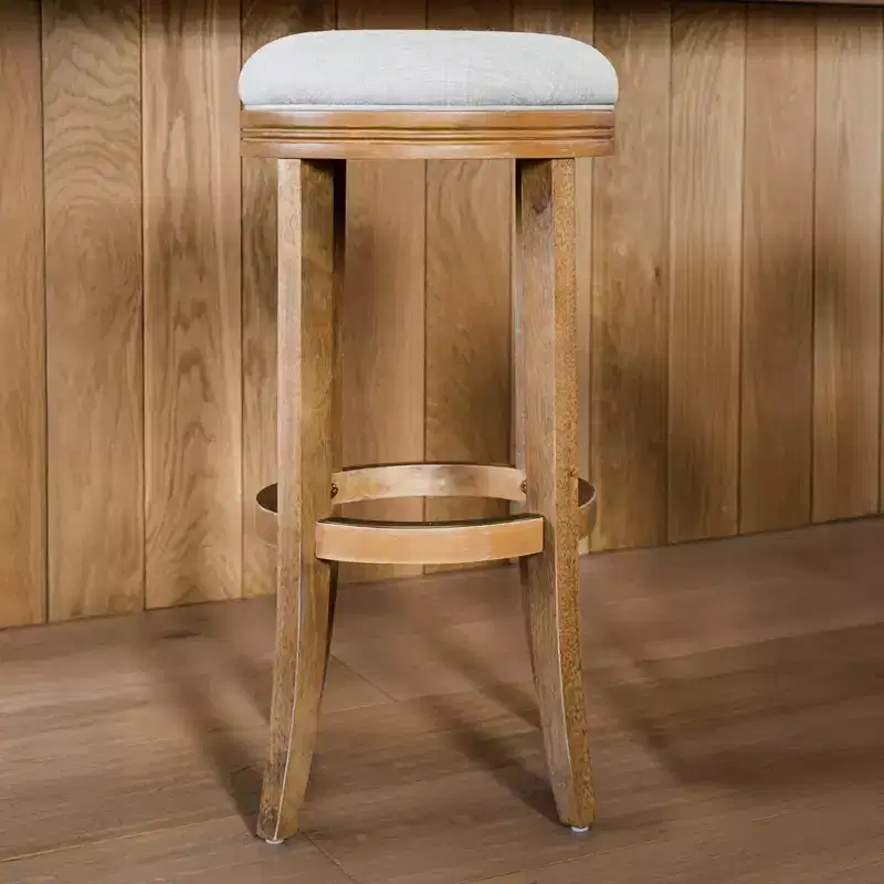 Maven Lane Eva Kitchen Bar Stool with Fabric Upholstery 31
