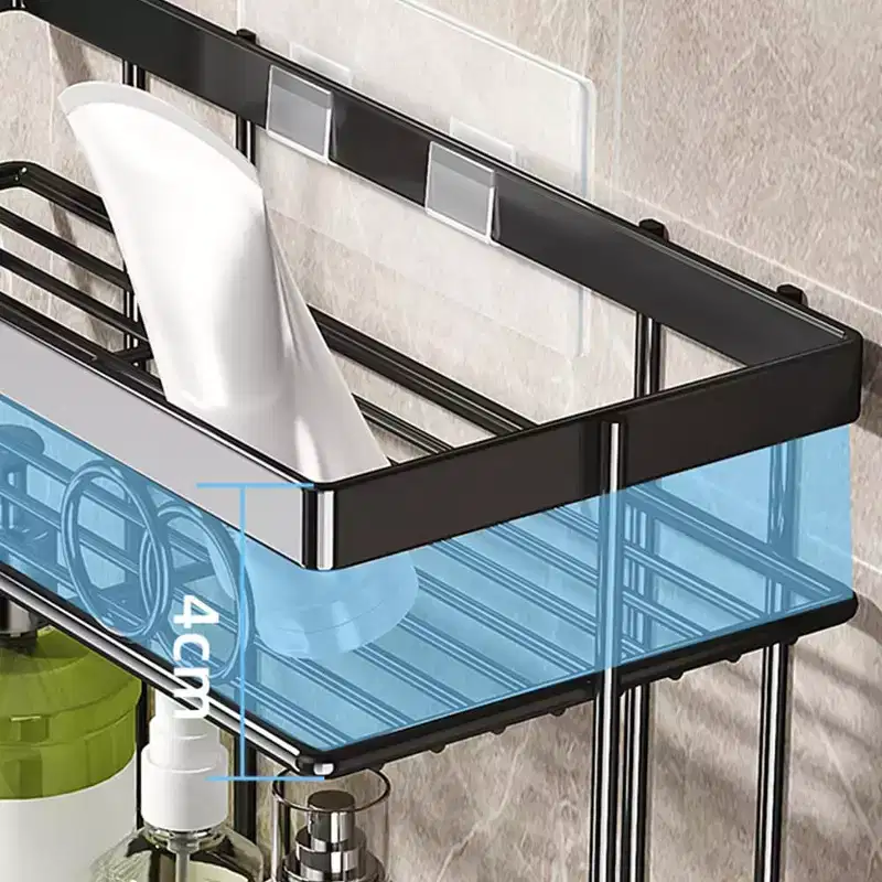 Bathroom Organizer Over Toilet,Over The Toilet Storage Shelf,No Drilling Toilet Shelf Rack and Stand,Space Saver for Small Space,Home Organizer Shelf