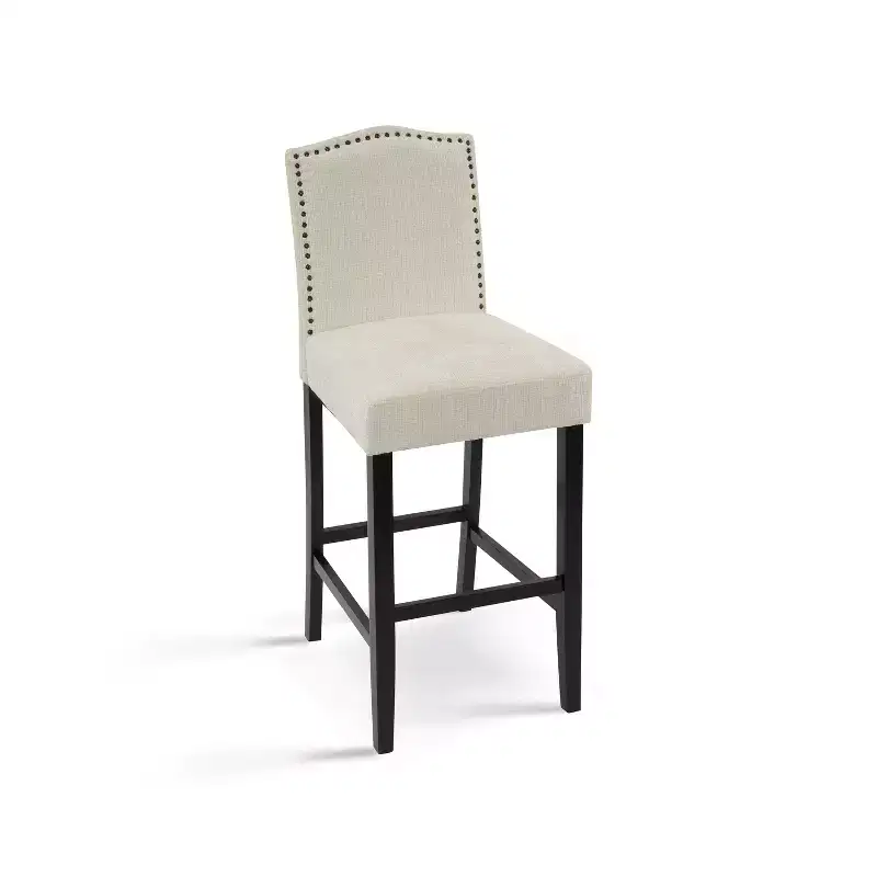 Bar Stool Counter Height Stool Dining Chair Pub Kitchen Stool, PU Leather Upholstered -