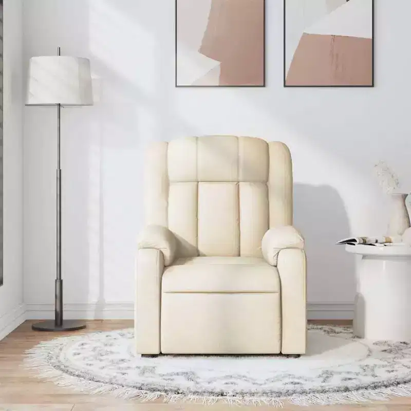 Massage Recliner Chair with Vibration & Adjustable Footrest