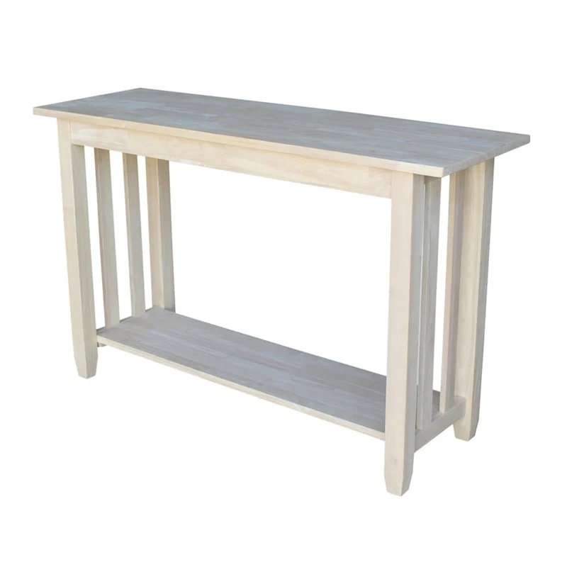 Unfinished Mission Console Table