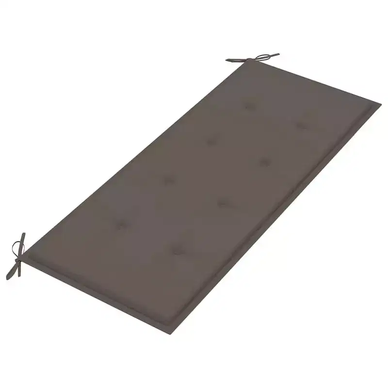 vidaXL Garden Bench Bamboo 46.5 in Foldable Rectangular